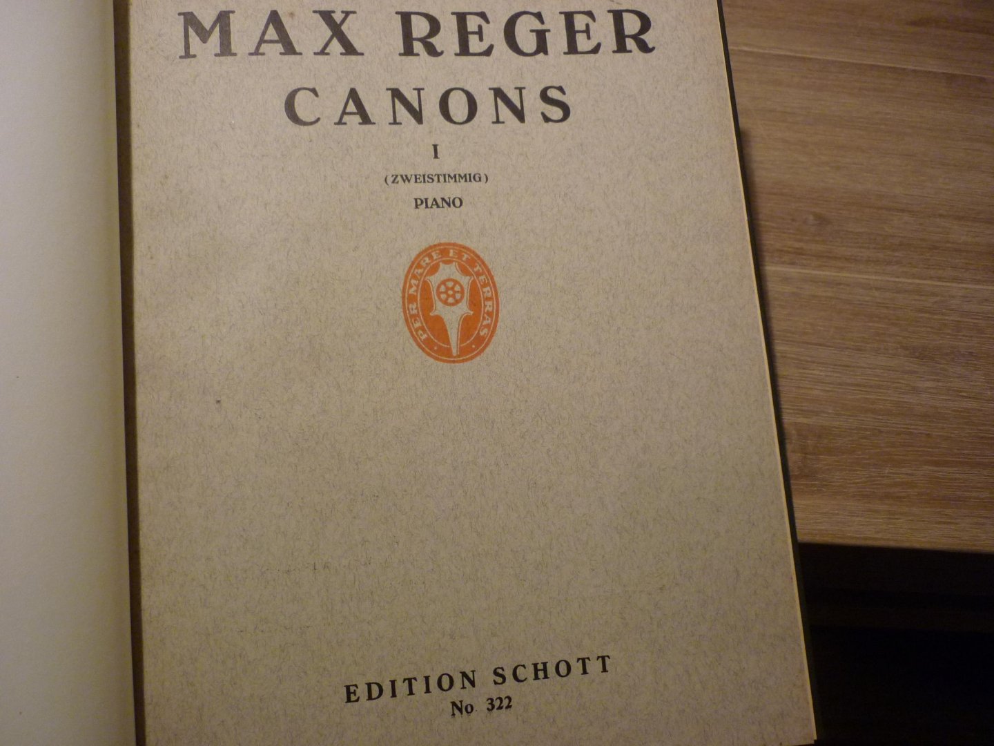 Reger; Max (1873 - 1916) - Canons - Heft I (zweistimmig) en Heft II (dreistimmig) - Piano