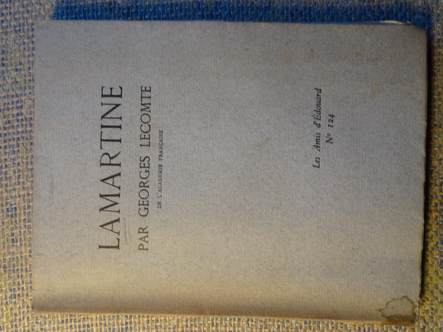 Lecomte, Georges - LAMARTINE
