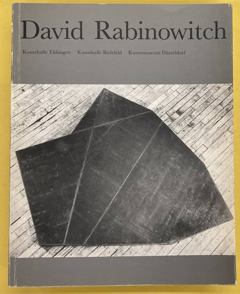 RABINOWITCH, DAVID - CATRINA NEIMAN [HRSG.]. - David Rabinowitch. Skulpturen mit ausgewählten Zeichnungen, Plänen und Texten.