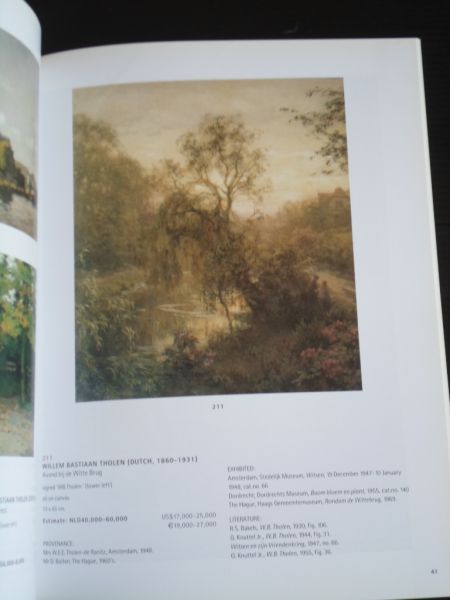 Catalogus Christie's - 19th Century Art, A Selection from Kunsthandel Pieter A.Scheen BV