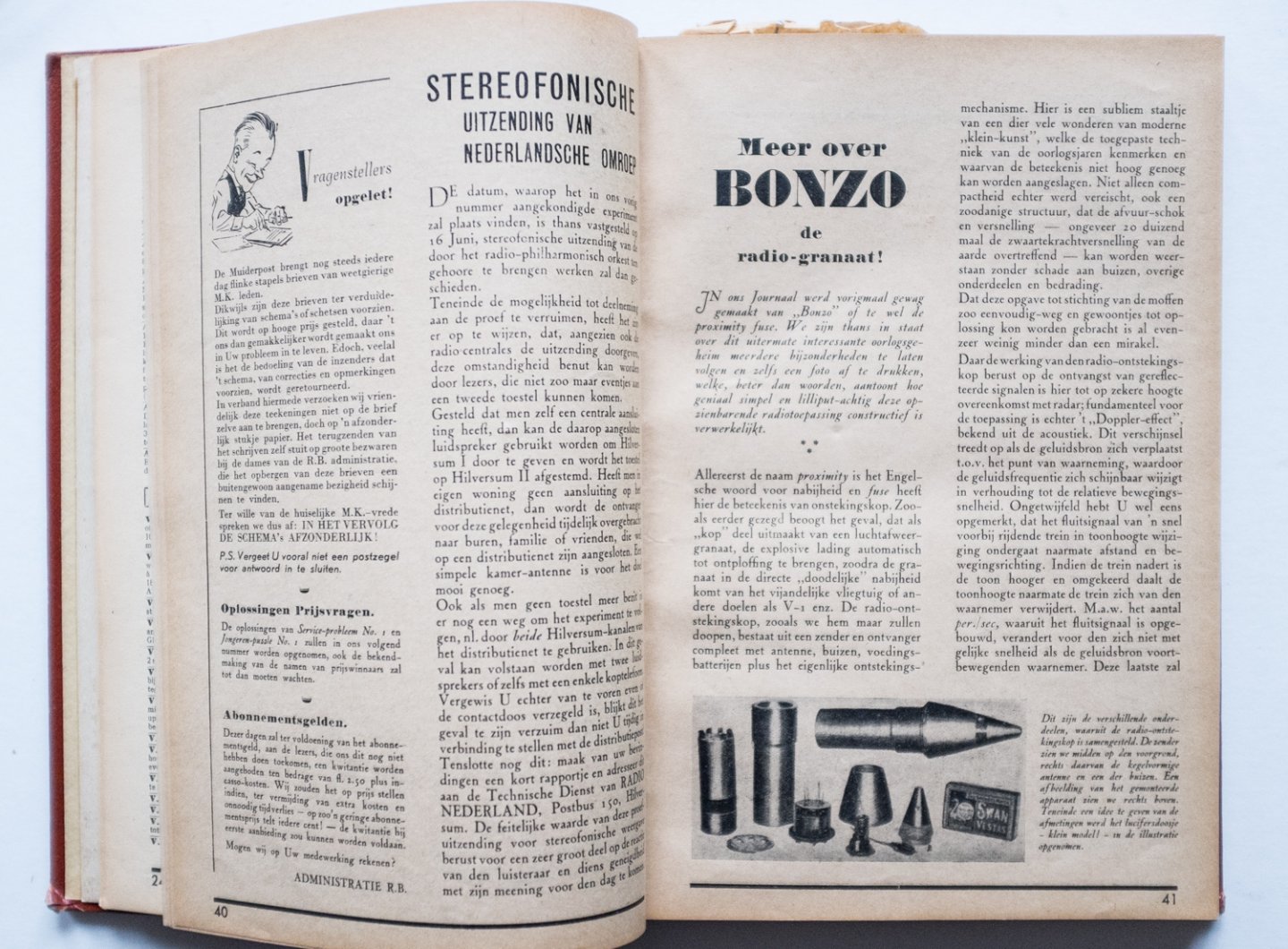  - Radio Bulletin 1946 (12 nummers compleet, inclusief de inhoudsopgave, 222 pag.