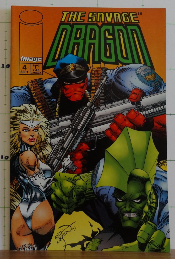 Larsen - Eliopoulos - Oliff - The savage dragon - 4 sept