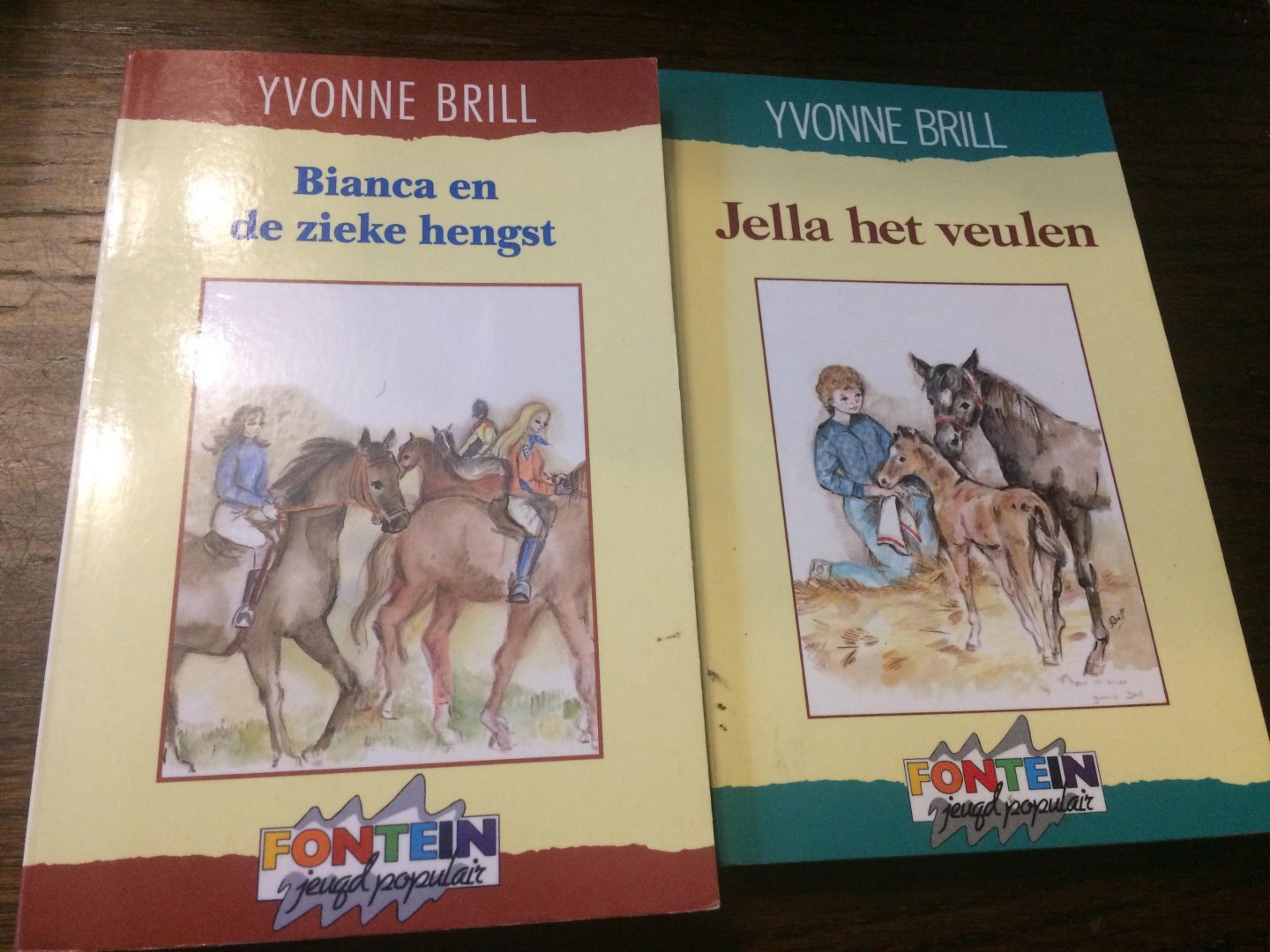 Brill, Y. - Bianca en de zieke hengst,Jella het veulen