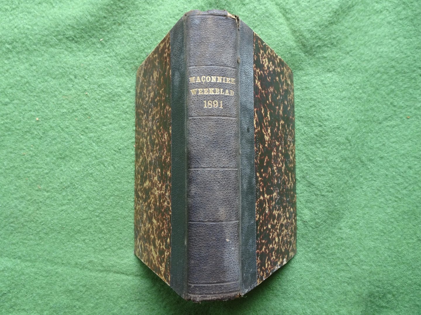 Walburgh Schmidt, L.P. - MAÇONNIEK WEEKBLAD 5e serie, 1e jaargang