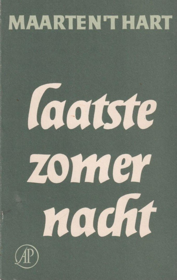 Hart, Maarten 't - Laatste zomernacht