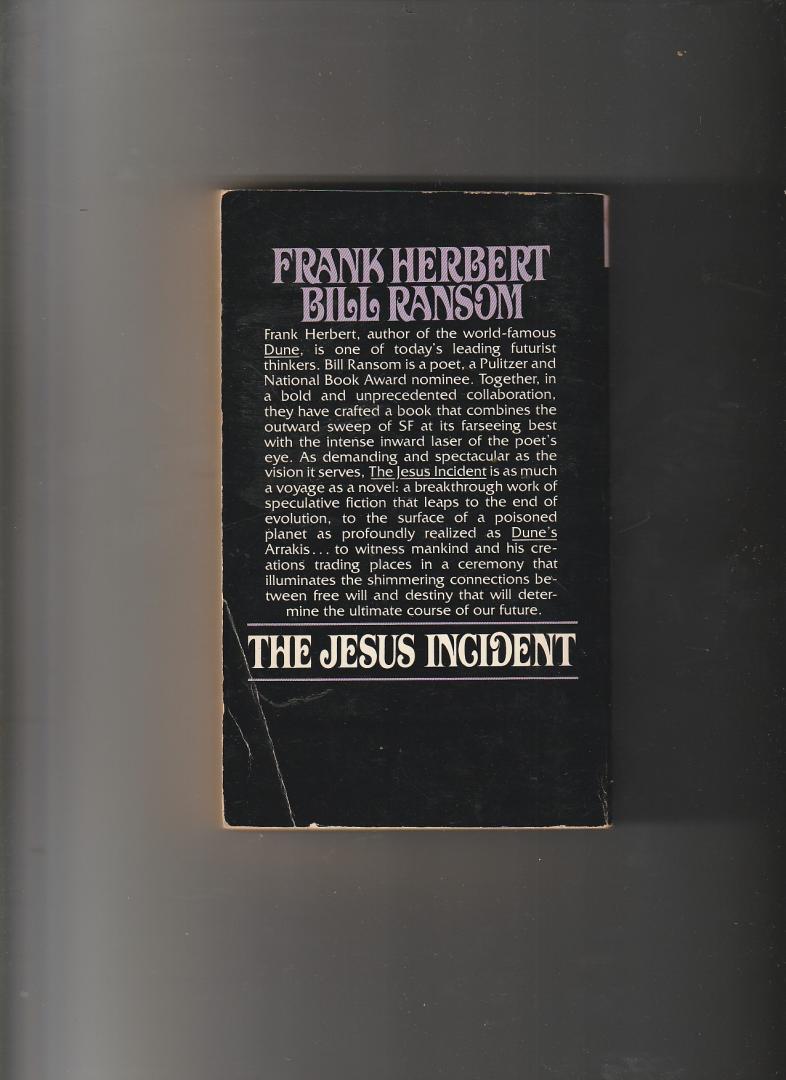 Herbert, Frank & Ransom, Bill - The Jesus incident