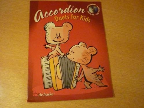 Jelsma; Hotze - Accordion duets for kids / met CD - Accordeon