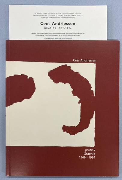 ANDRIESSEN, CEES - BONNIE ANDRIESSENE & BERND ERNSTING. - Cees Andriessen: Grafiek 1969-1994. Met werklijst van de grafiek / Cees Andriessen: Graphik 1969-1994. Mit Werkverzeichnis der Druckgraphik