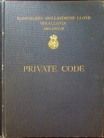 Koninklijke Hollandsche Lloyd - Koninklijke Hollandsche Lloyd Private Code
