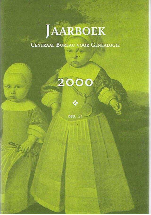 redactie - Jaarboek van het Centraal Bureau voor Genealogie 2000 - Deel 54. Thema Heraldiek
