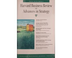 Harvard Business Review - Harvard Business Review  On Advances In Strategy