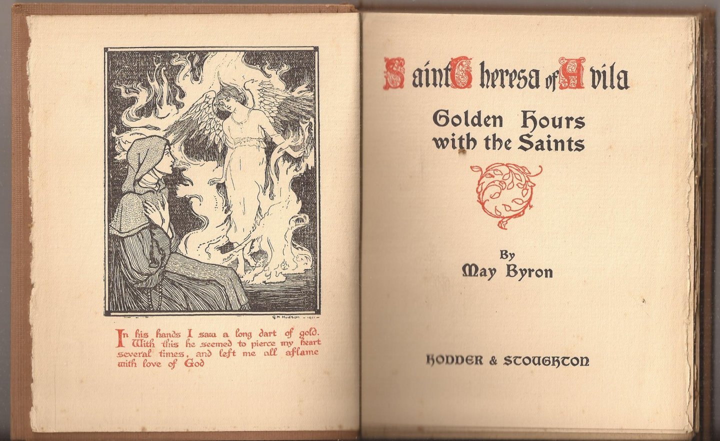 Byron, May - SAINT THERESA OF AVILA. Golden Hours with the Saints