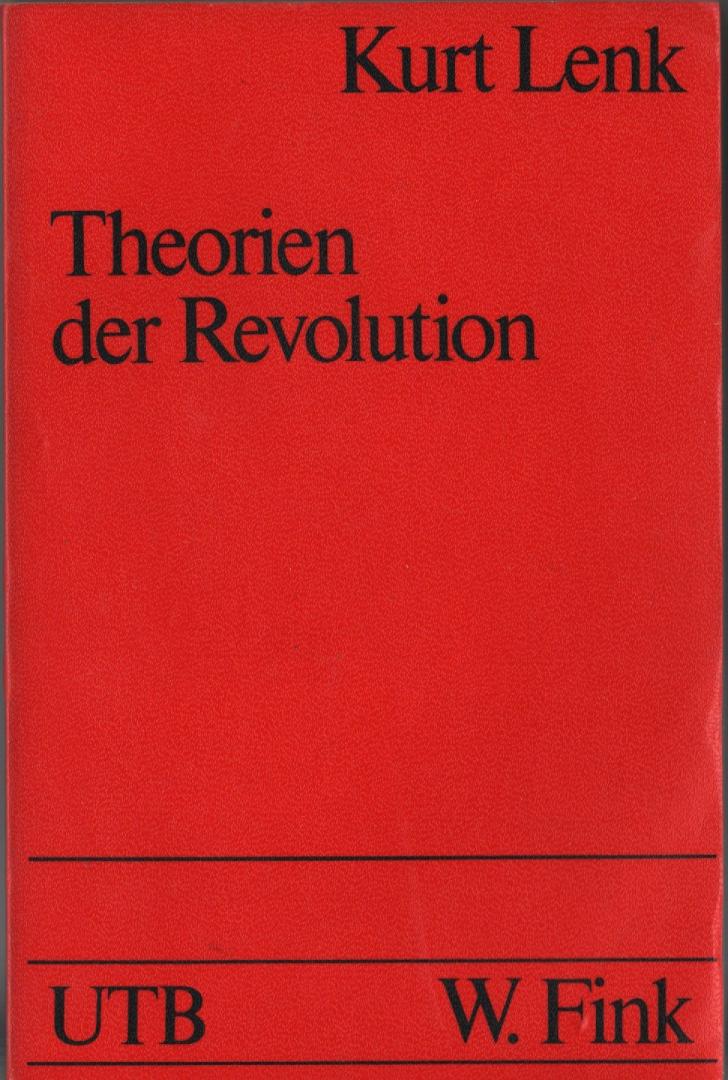 Lenk, Kurt - Theorien der Revolution, 1973