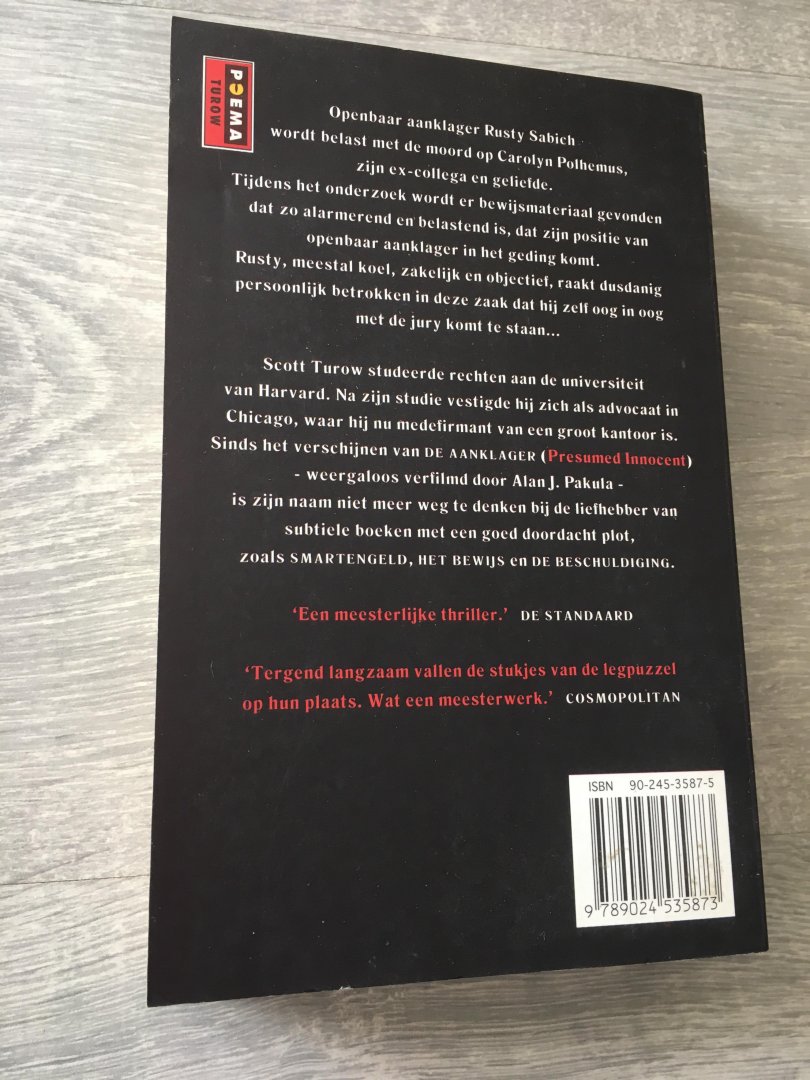 Turow, S. - De aanklager
