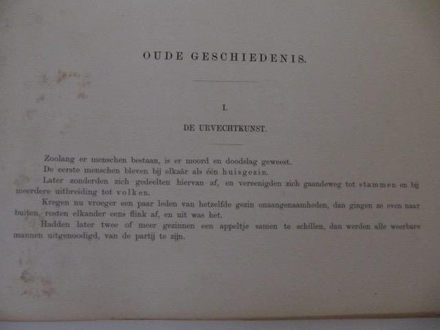 P. van Assen - Vermakelijke Geschiedenis der Vechtkunst -1878