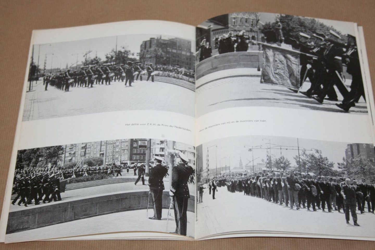 W.C. Lemaire - De marinier van Rotterdam is terug op het Oostplein  -  5 juli 1963