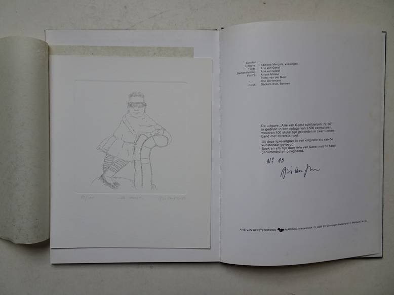 Geest, Arie van. - Arie van Geest. Schilderijen '72-'80.