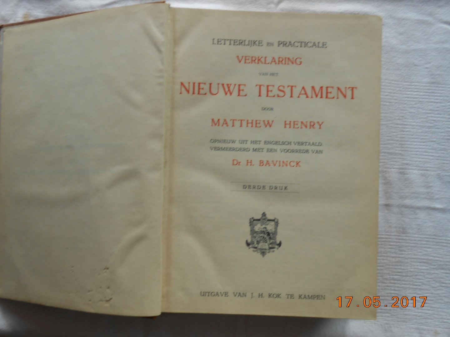 Boekwinkeltjes.nl - Matthew Henry - Verklaring van het Nieuwe Testament