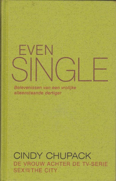Chupack Cindy - Even single