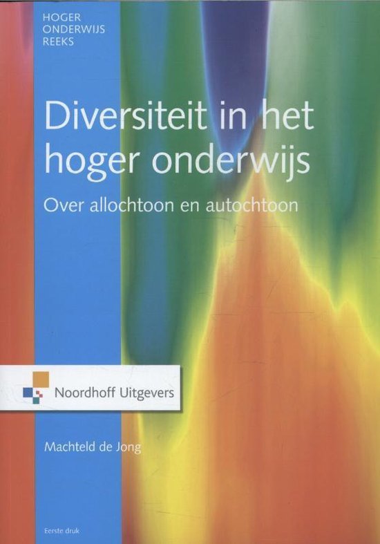 Jong, Machteld de - Diversiteit in het hoger onderwijs