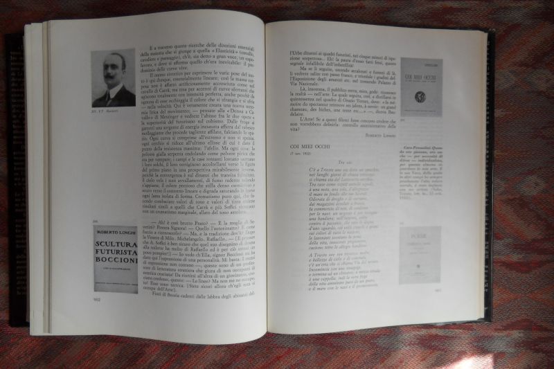 Prezzolini, Giuseppe. - La Voce. - 1908 - 1913. - Cronaca, antologia e fortuna di una rivista. [ De Geschiedenis van een Tijdschrift ].