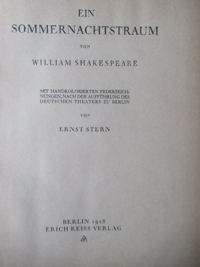 Shakespeare, William - Ein Sommernachtstraum
