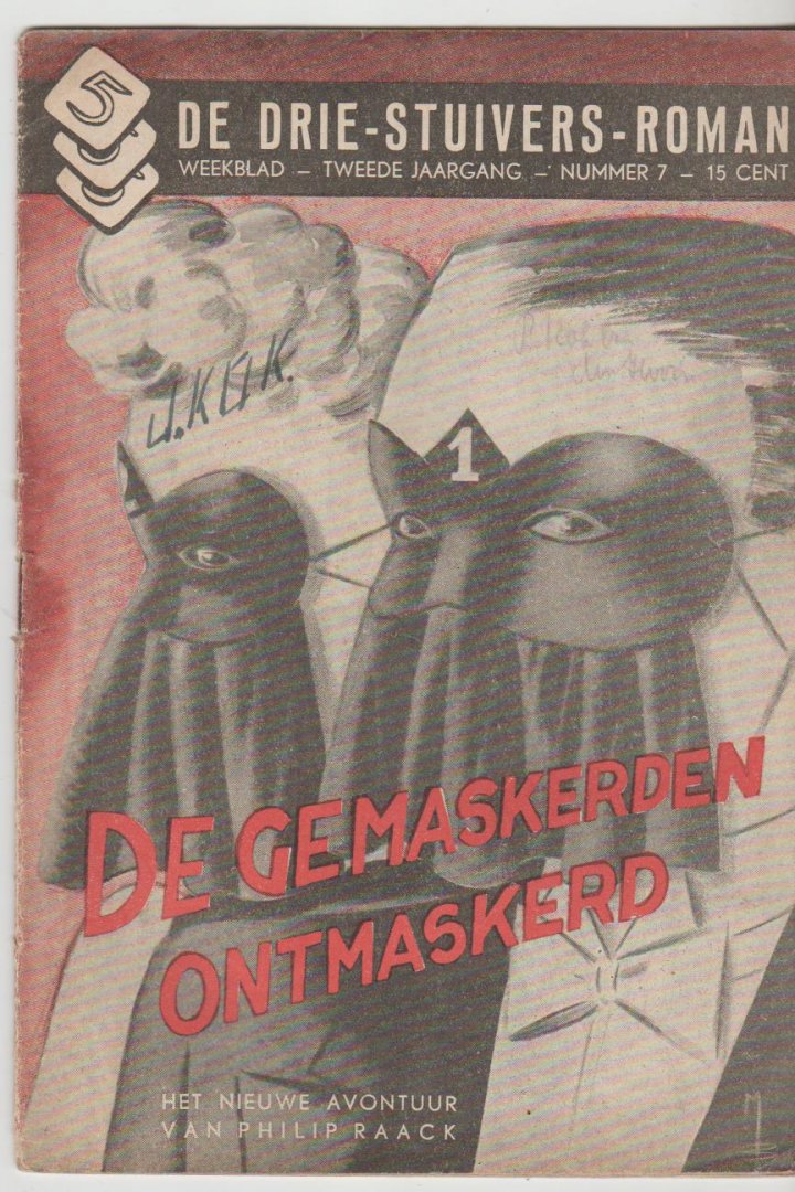  - Philip Raack 2e jrg 7 de gemaskerde ontmaskerd