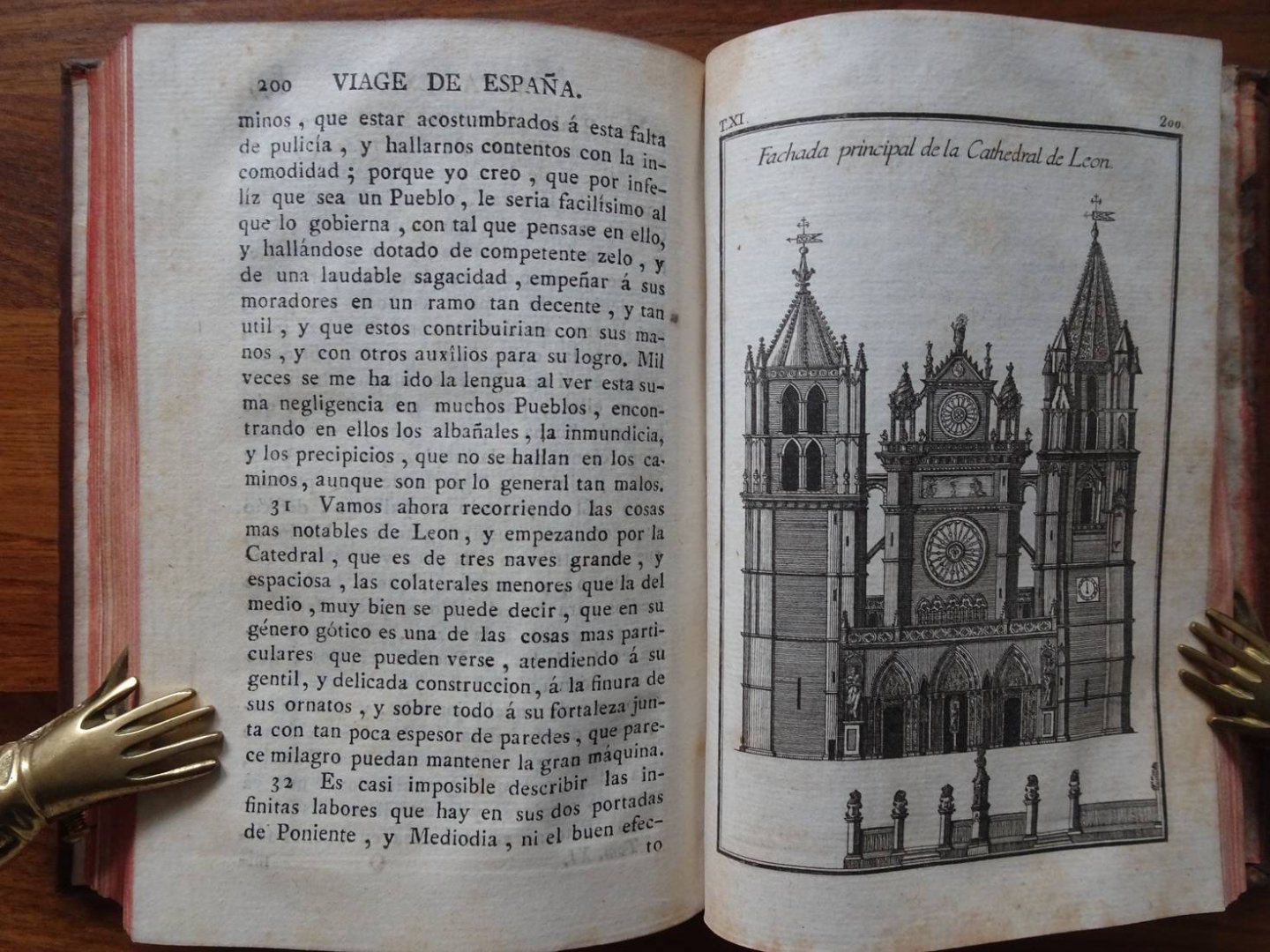 Ponz, Antonio. - Viage de España, en que se da noticia de las cosas mas apreciables, y dignas de saberse, que hay en ella. Tomo undécimo.