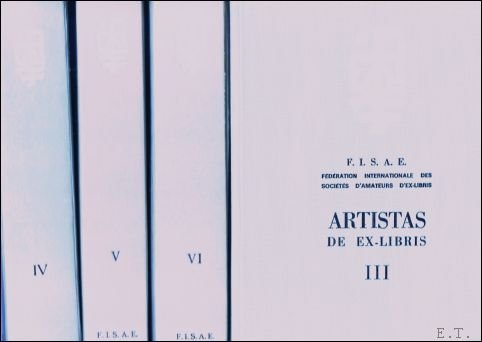 MIRANDA, Artur Mario da Mota. - Artistas de Ex-Libris. III - VII. set 5 vols.