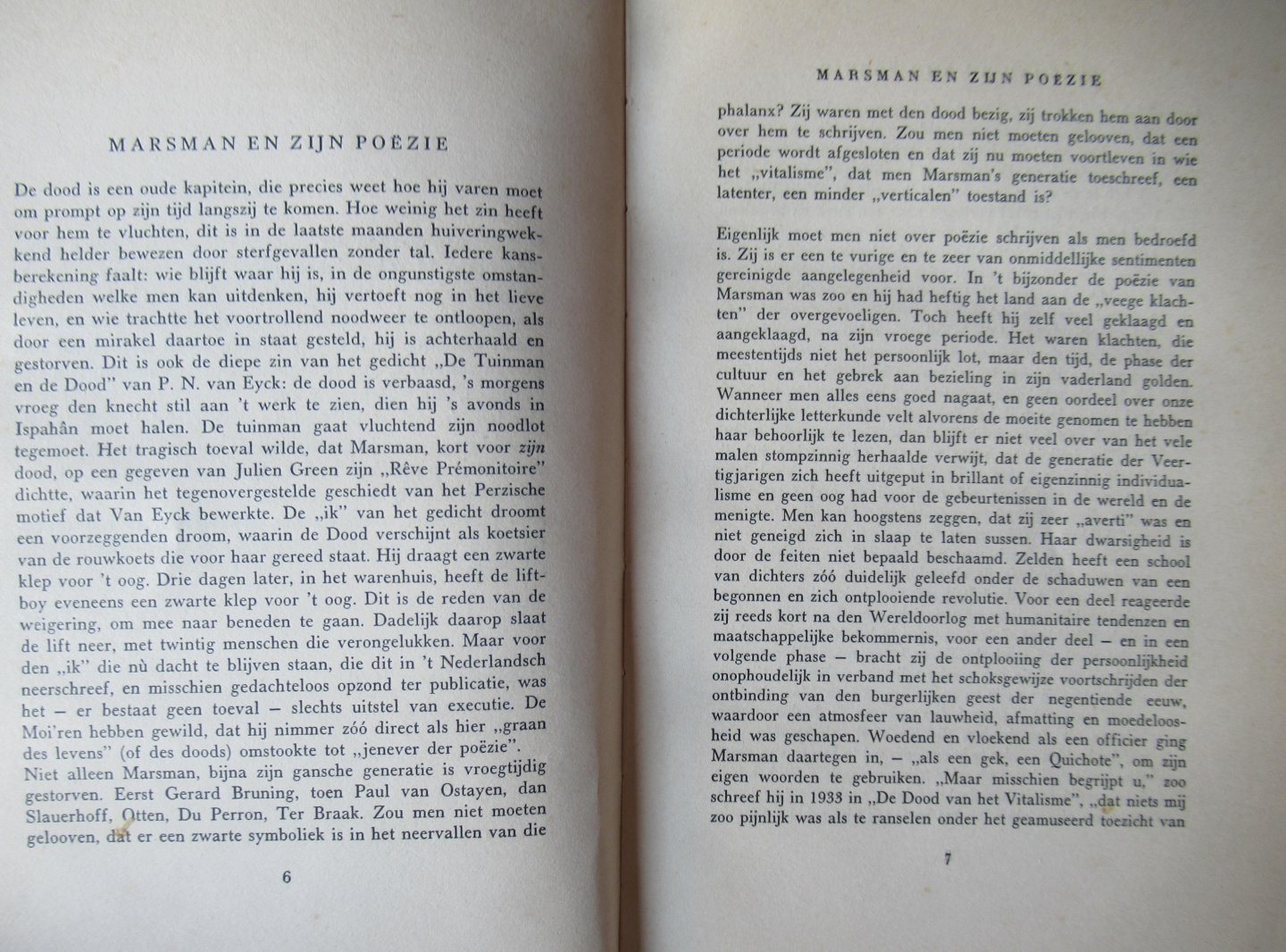 Debrot, Cola, Hoekstra, Han ,Hoornik, Ed (red.) - In memoriam H marsman