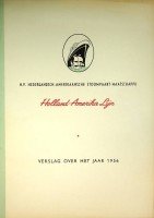 HAL - Jaarverslag Holland America Lijn over het jaar 1956