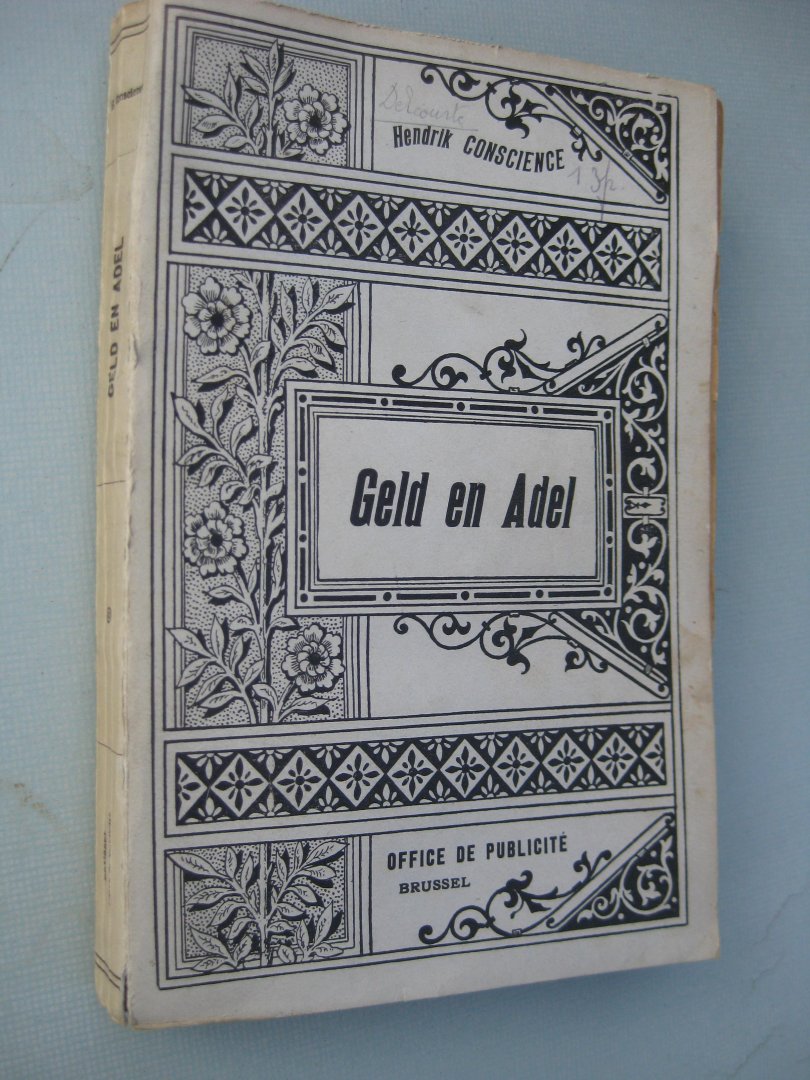 Conscience, Hendrik - Geld en Adel.