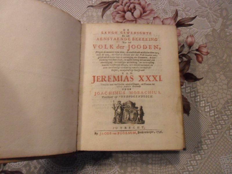 Mobachius Joachimus - De langh gewenschte en vast aenstaende bekering van het volk der jooden