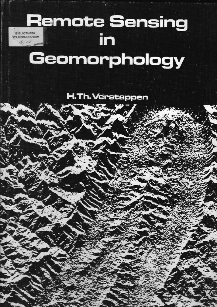Verstappen, H. Th. - Remote Sensing in Geomorphology