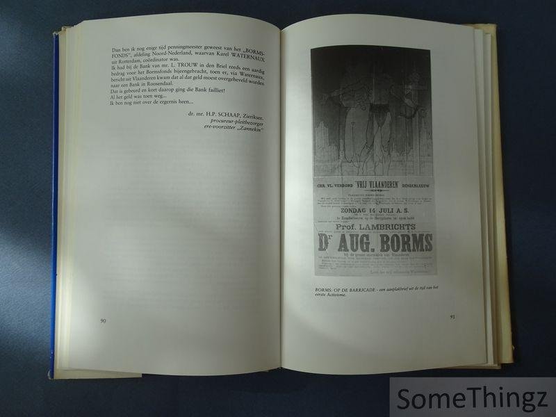 August Borms / Andries Bogaert en Wim van Onckelen (samenst.). - Trouw totterdood. Borms, 1878-1978 : een huldeboek.