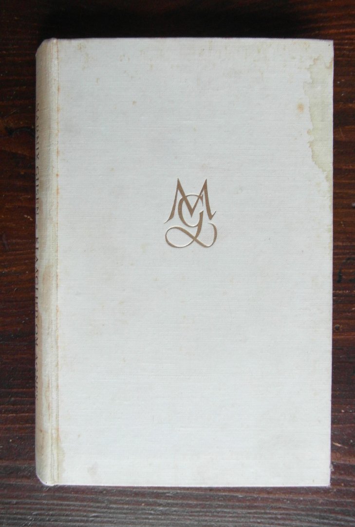 Gijsen, Marnix - Klaaglied om Agnes