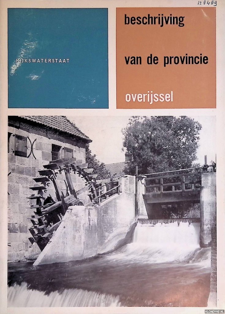 Directie Algemene Dienst van de Rijkswaterstaat - Beschrijving van de provincie Overijssel, behorende bij de waterstaatskaart
