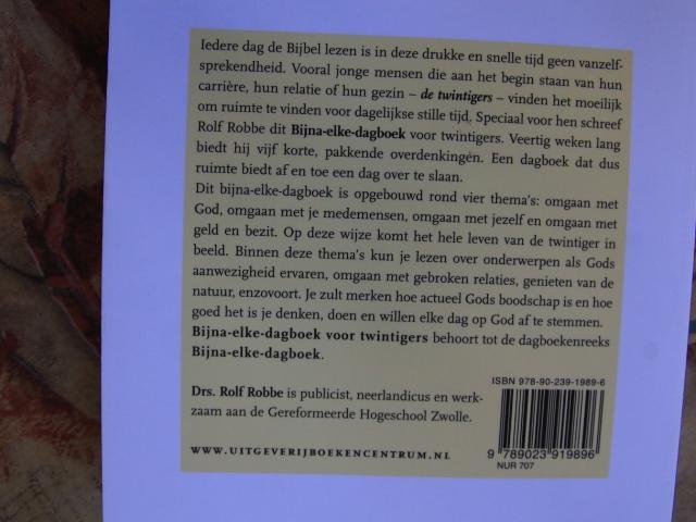Robbe, Rolf - Bijna - elke - dagboek voor twintigers & voor echtparen / nu 1,49 per stuk