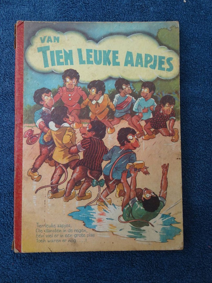 N.n.. - Van tien leuke aapjes.