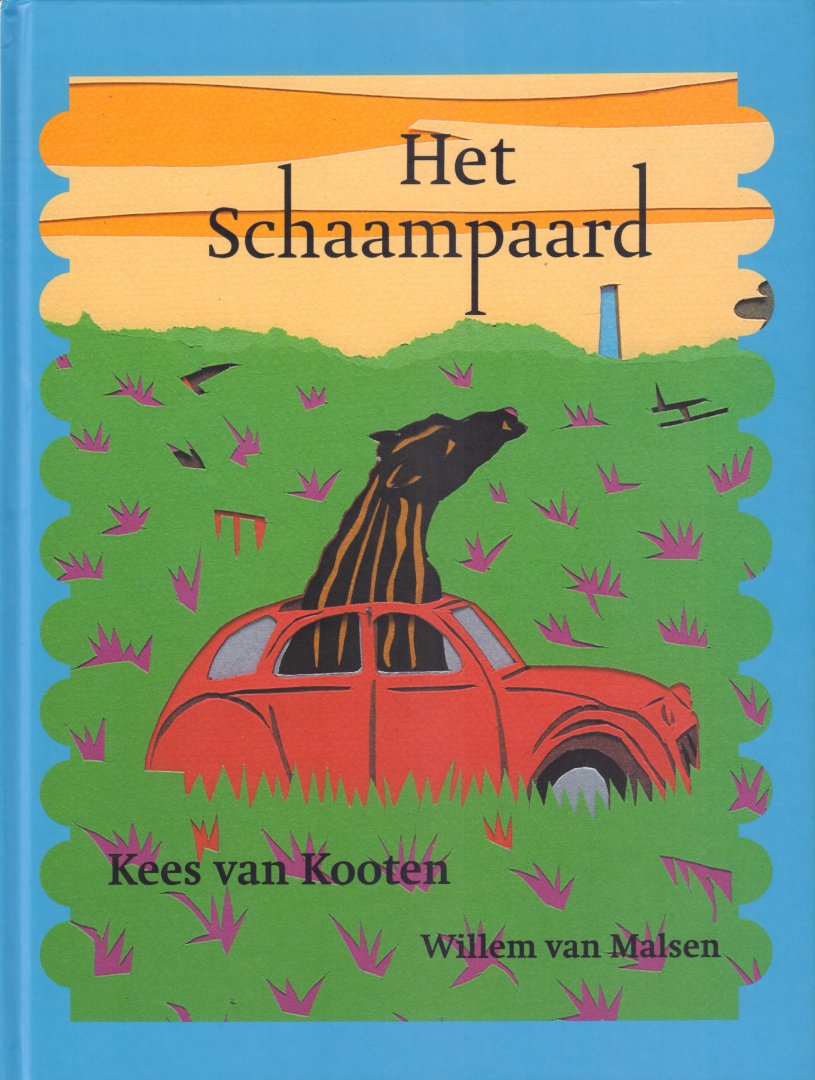Kooten, Kees van en Willem van Malsen - Het Schaampaard, 40 pag. grote hardcover, gave staat