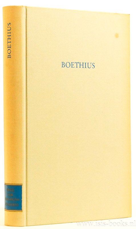 BOËTHIUS, FUHRMANN, M., GRUBER, J., (HRSG.) - Boethius.