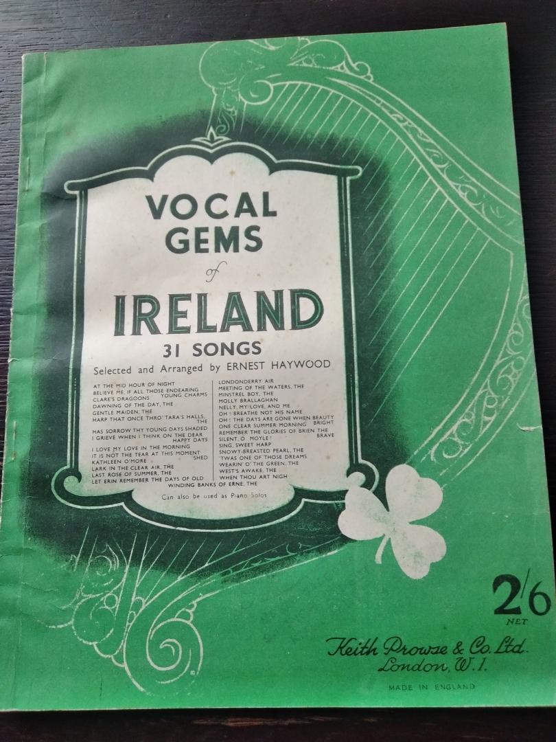 Ernest Haywood (ed.) - Vocal Gems of Ireland  31 Songs