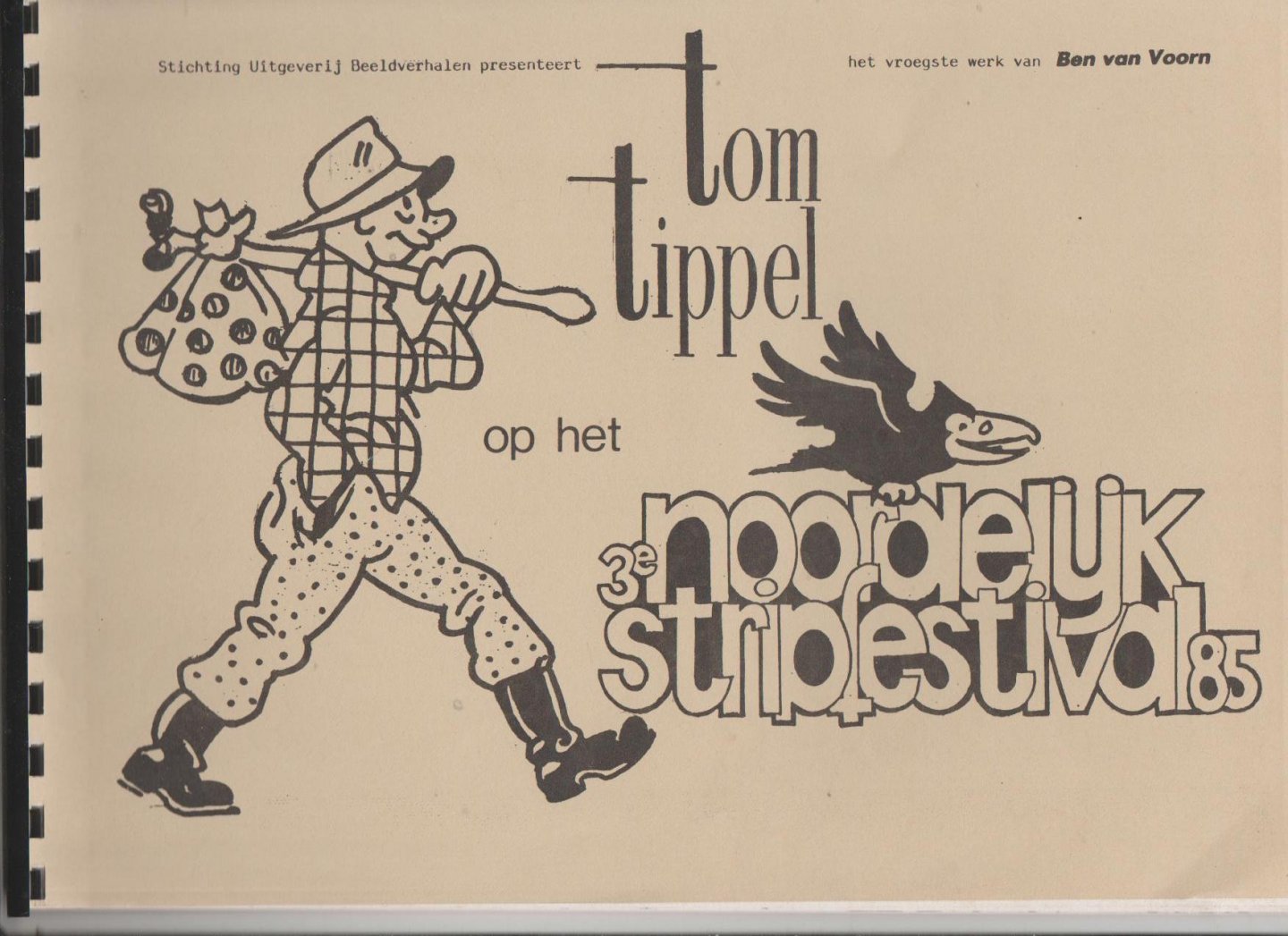 Voorn,Ben van - Tom Tippel op het 3e Noordelijk stripfestival 85