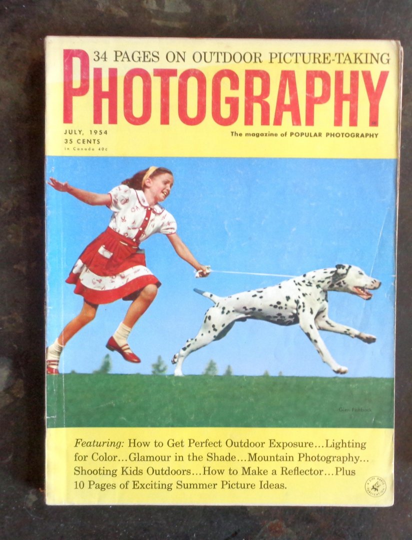  - 4 nummers: Photography. The Magazine of Popular Photography.July 1954, December 1953, December 1954, May 1954