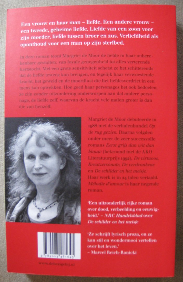 Moor, Margriet de - Mélodie d'amour