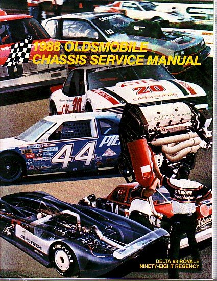  - 1988 Oldsmobile Chassis Service Manual Delta 88 Royale Ninety-Eight Regency