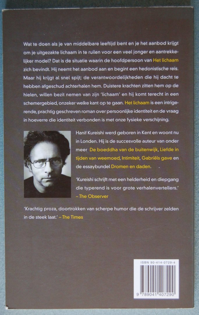 Kureishi, Hanif - Het lichaam