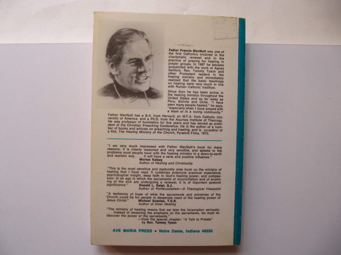 Francis MacNutt, o.p. - Healing