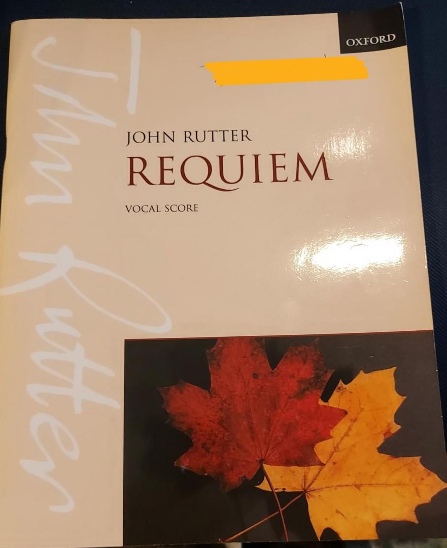 Rutter, John - Requiem Vocal Score