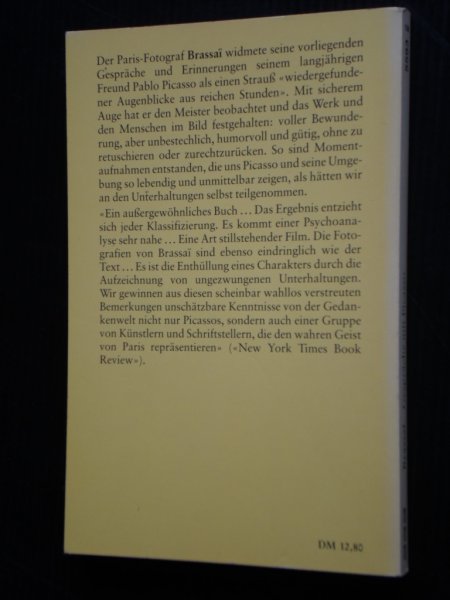 Brassai - Gespräche mit Picasso